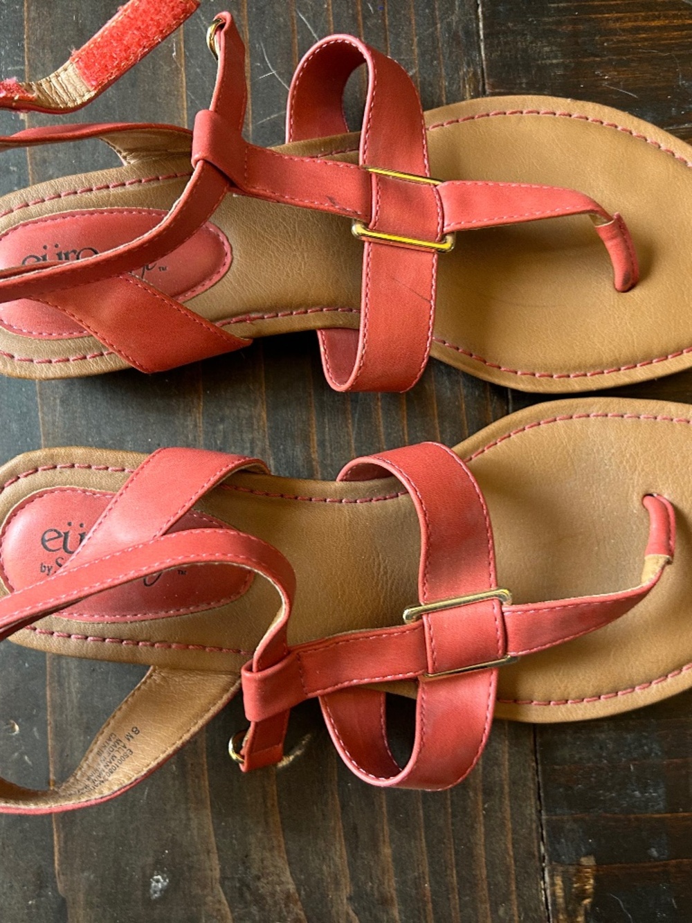 Sofft Orange Sandals